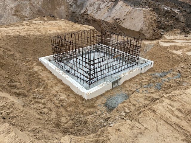 Baustelle Gründung