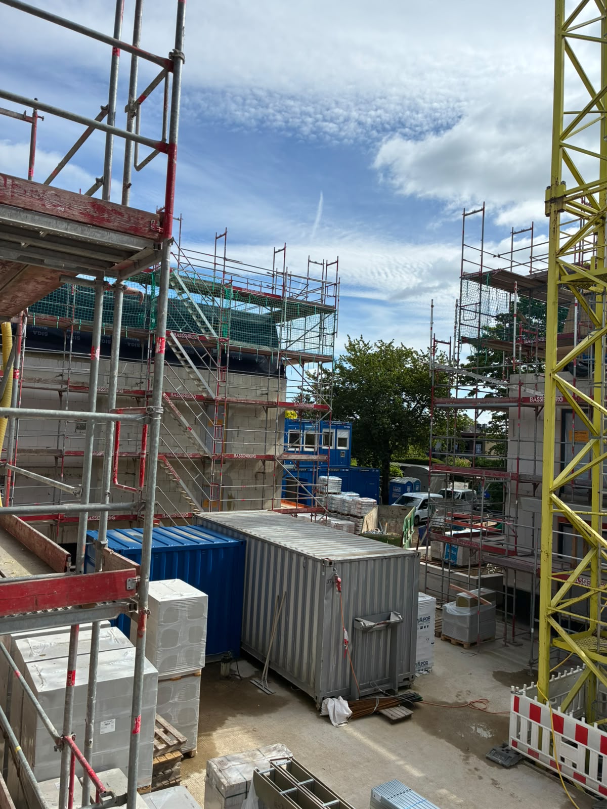 Baustelle Hittfeld - Ansicht 