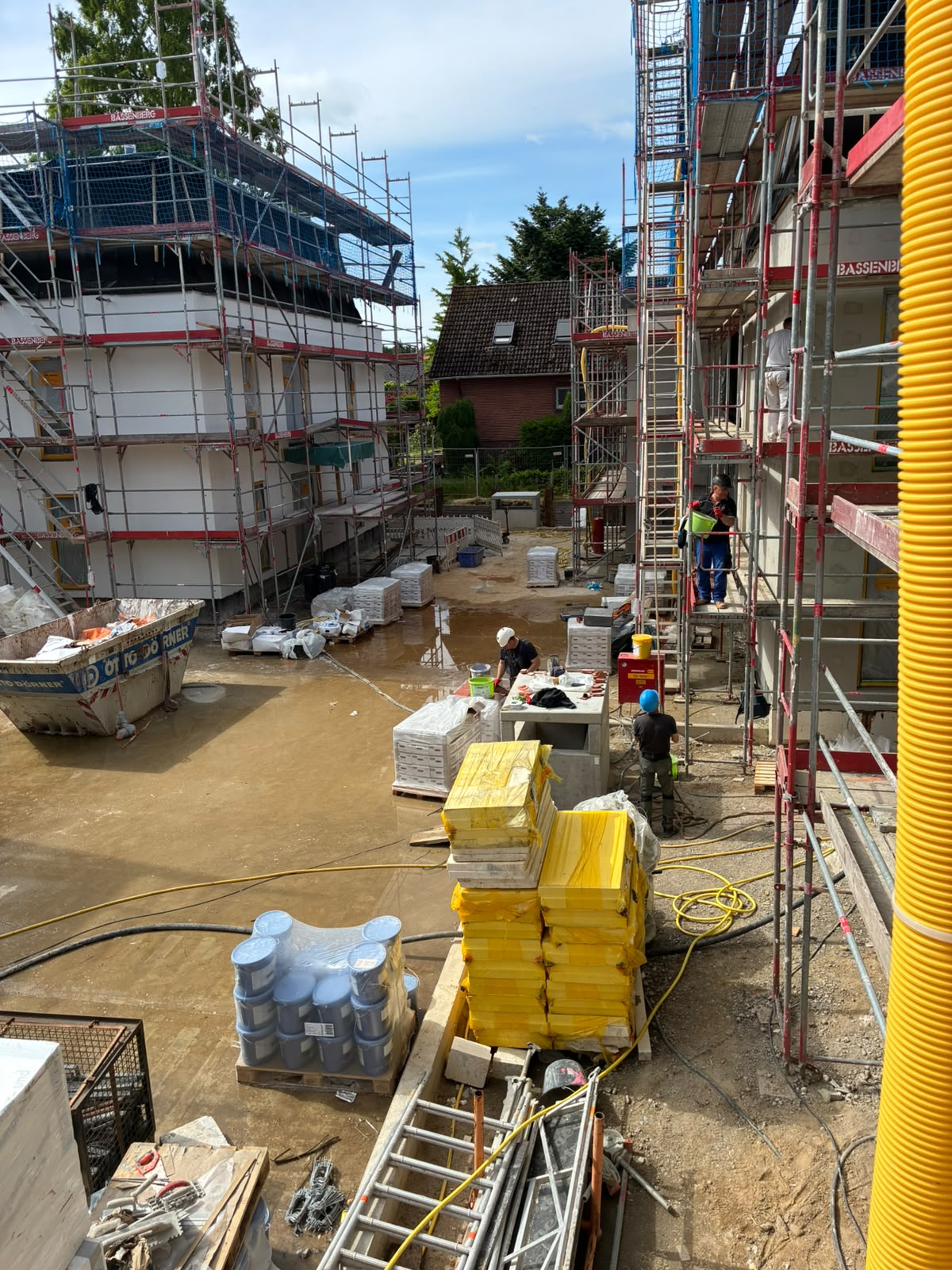 Baustelle Hittfeld - Ansicht 