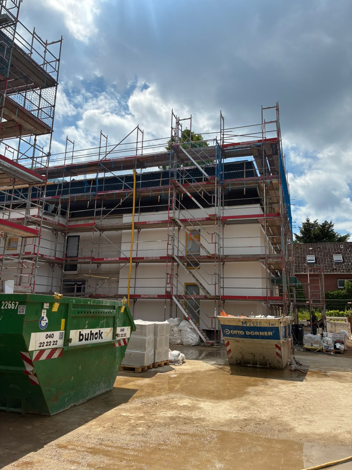 Baustelle Hittfeld - Ansicht 