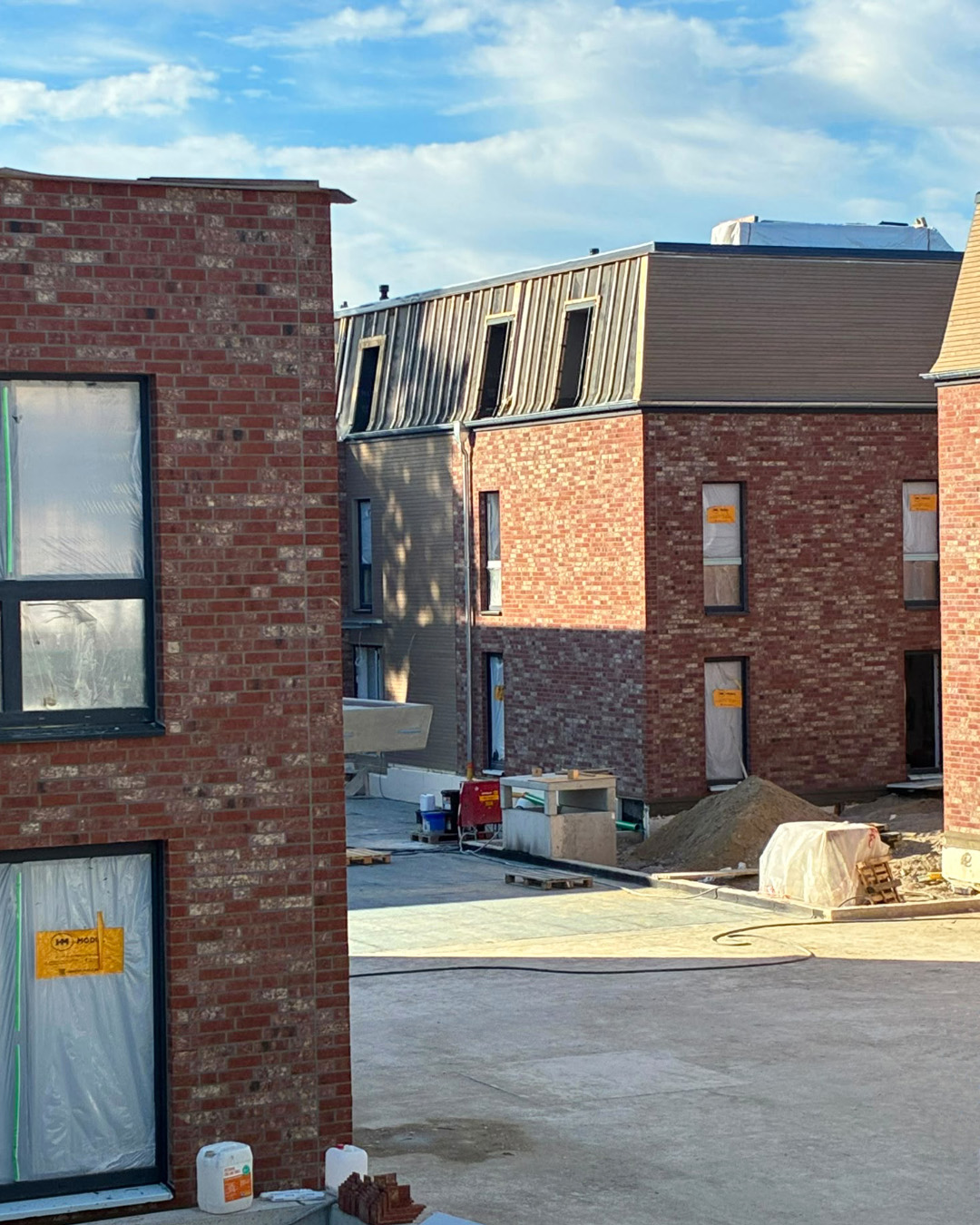 Baustelle Hittfeld - Ansicht 