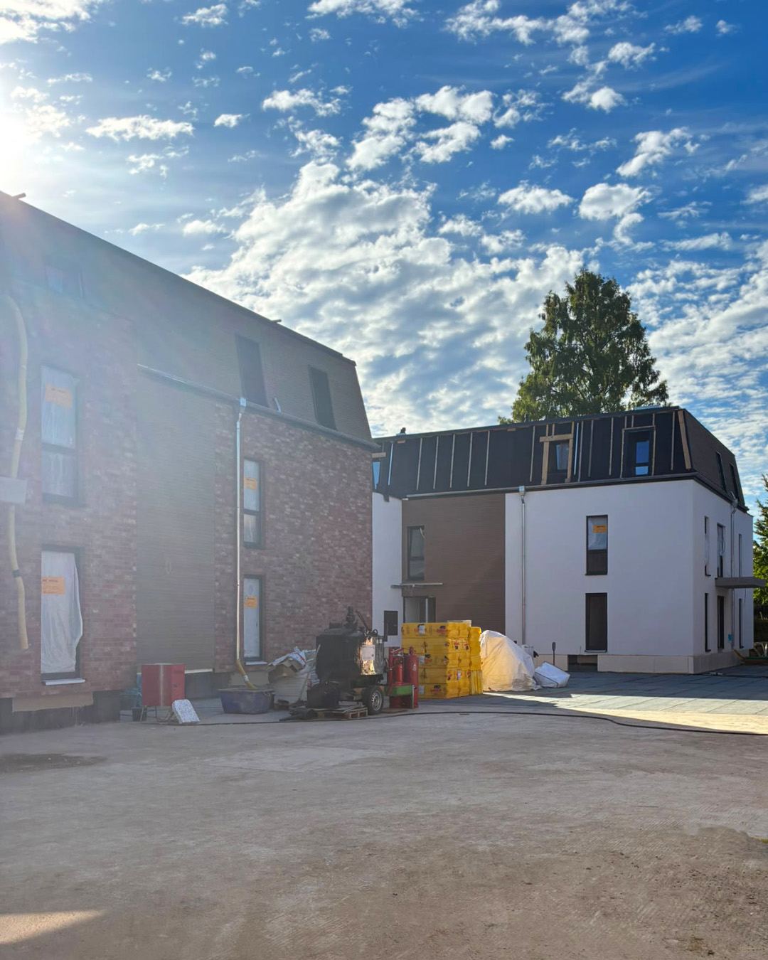 Baustelle Hittfeld - Ansicht 